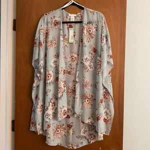 NWT Emory Park kimono, 1X